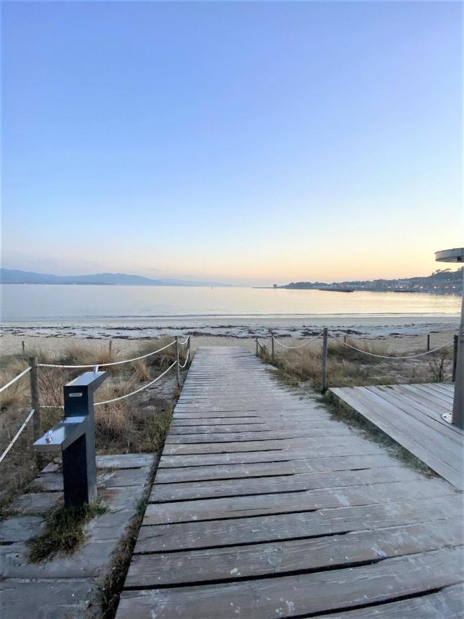 Pura Playa - Cangas Do Morrazo - Primera Linea De Playa - Rias Baixas - Galicia Buitenkant foto