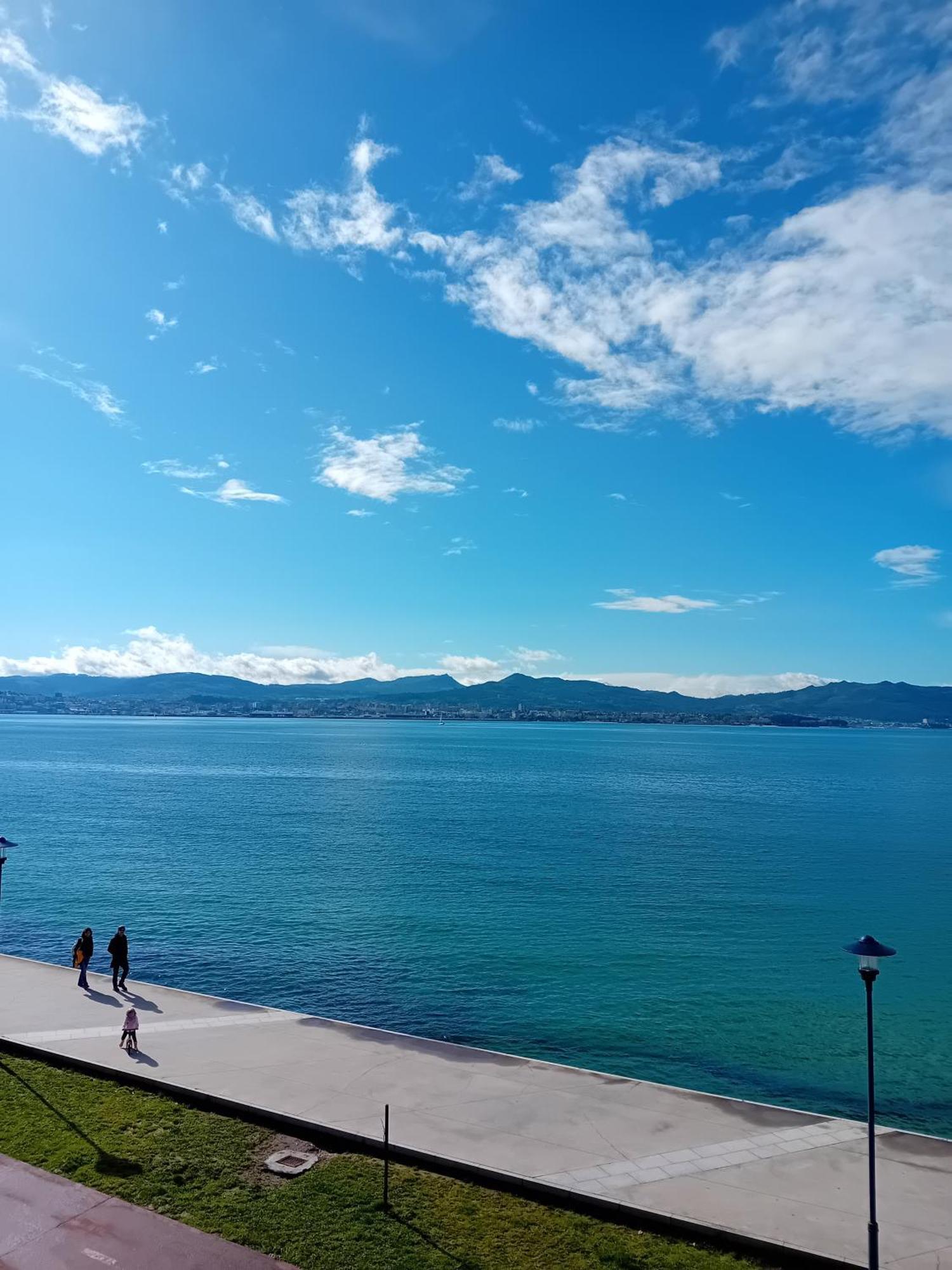 Pura Playa - Cangas Do Morrazo - Primera Linea De Playa - Rias Baixas - Galicia Buitenkant foto